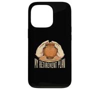 MY RETIREMENT PLAN Throw Pottery Pots Ceramics Meme Case for iPhone 13 Pro