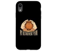 MY RETIREMENT PLAN Throw Pottery Pots Ceramics Meme Case for iPhone XR