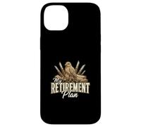 My Retirement Plan Whittling Wood Craft Whittler Case for iPhone 14 Plus