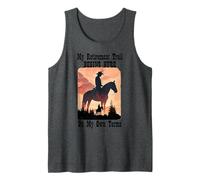 My Retirement Trail Begins Here Western Design Tank Top