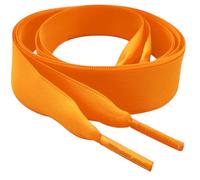 My Ribbon Laces 142cm /56" Orange Flat Satin Ribbon Shoelaces for Bootlaces For Boots 1460w 8 eyelet