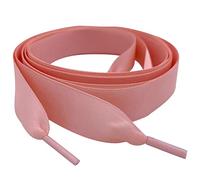My Ribbon Laces Rose Gold Blush 65cm Flat Ribbon Shoe laces For Trainers, Boots & Shoes