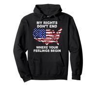 My Rights Don't End Where Your Feelings Begin Pullover Hoodie