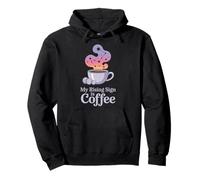 My Rising Sign Is Coffee Horoscope Humor Tarot Pullover Hoodie