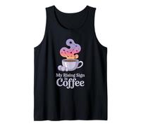 My Rising Sign is Coffee Horoscope Humor Tarot Tank Top
