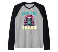 My Rolls are Trash - RPG Tabletop Games D20 Tabletop Raglan Baseball Tee