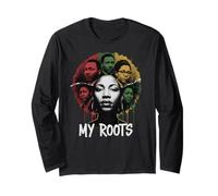 My Roots African American Black History Month juneteenth Long Sleeve T-Shirt
