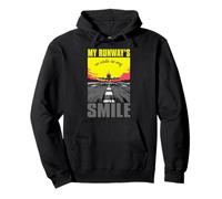 My runway is as wide as my smile Pullover Hoodie