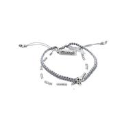 My Saint My Hero "Be Still Prayer Bracelet - Handwoven Reminder of Trust, Stillness & Divine Peace - A Reminder To Release All Distractions and Embrace Divine Love, Adjustable Size, Gemstone, no