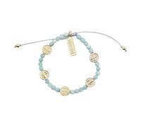 My Saint My Hero Benedictine Blessing Bracelets - Handwoven Spiritual Protection with Medals Hand-Cast In Italy at Sacred Site, One Size, Cotton, Amazonite