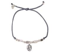 My Saint My Hero "Little Saints Bracelet - Patron Saint Bracelets - Handwoven by Local Artisans Worldwide for Faith, Protection & Guidance - Madals Hand-Cast at Sacred Site In Italy, One Size, Cotton