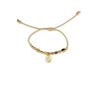 My Saint My Hero "Little Saints Bracelet - Patron Saint Bracelets - Handwoven by Local Artisans Worldwide for Faith, Protection & Guidance - Madals Hand-Cast at Sacred Site In Italy, 6" to 9.5", Metal