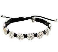 My Saint My Hero Well Wishes Spiritual Bouquet Bracelet - A Handcrafted Gift of Love, Prayer & Blessings with Medals Hand-Cast in Italy, One Size, Cotton, no gemstone