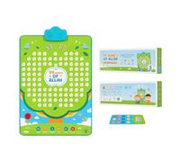 My Salah Mat 99 Names of Allah & Prophets of Islam Wall Arts Interactive Islamic Wall Art to Learn All 99 Names and 25 Prophets - Great Gift for Muslim Kids (99 Names of Allah)