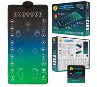 My Salah Mat Interactive Padded Muslim Prayer Mat for Adults & Reverts Electronic Smart Prayer Rug with 25 Touch Keys & Speaker - Learning Salah, Surahs, Duas - For Ages 8+ Ramadan Eid Gift (Green)