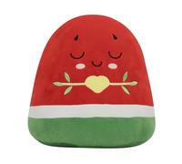 My Salah Mat Nūr Watermelon Plush - 40cm Soft, Cuddly and Adorable Fruit Pillow and Plushie Doll - Great Gift for Ramadan & Eid