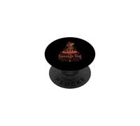 My Sausage Dog Runs This House Dachshund PopSockets Adhesive PopGrip