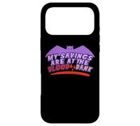 My savings are at the blood bank - Vampire Case for iPhone 17 Pro Max