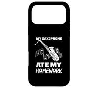 My saxophone ate my homework - Saxophone Case for iPhone 17 Pro Max