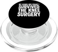 My Scars Are Proof I Survived Knee Replacement PopSockets PopGrip for MagSafe