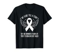 My Scars Tell A Story - Empowering Survivor Motivation Tee T-Shirt