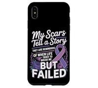 My Scars Tell A Story Life Tried To Break Me But Failed Case for iPhone XS Max