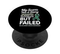 My Scars Tell A Story Life Tried To Break Me But Failed PopSockets Adhesive PopGrip