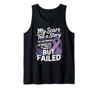 My Scars Tell A Story Life Tried to Break Me But Failed Tank Top