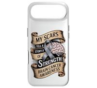 My Scars Tell A Story Of Strength Brain Cancer Awareness Case for iPhone Air