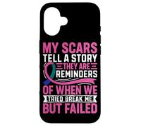 My Scars Tell A Story They Are Reminders Of When We Tried Br Case for iPhone 16