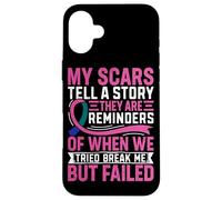 My Scars Tell A Story They Are Reminders Of When We Tried Br Case for iPhone 16 Plus