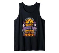 My Scary Architect Costume Halloween Carved Pumpkins Tank Top