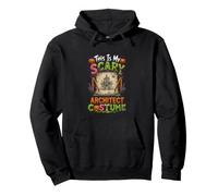 My Scary Architect Costume Halloween Horror Zombies Lover Pullover Hoodie