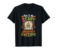 My Scary Architect Costume Halloween Horror Zombies Lover T-Shirt