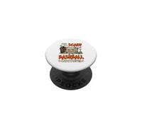 My Scary Baseball Costume Halloween Cosplay Horror Mummies PopSockets Adhesive PopGrip