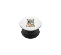 My Scary Trucker Costume Halloween Horror Zombies Lover PopSockets Adhesive PopGrip