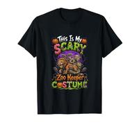 My Scary Zoo Keeper Costume Halloween Horror Zombies Lover T-Shirt