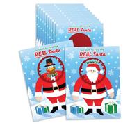 My Scratch Offs - 26 Pack Find The Real Santa Scratch Off Game Cards Tickets for Adult & Family Games, Party Favors, Christmas Holiday