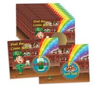 My Scratch Offs St. Patrick’s Day Green Beer Irish Leprechaun Scratch Off Game Party Favor Business 26 Pack