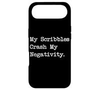 My Scribbles Crash Negativity Funny Calligraphy Wit Case for iPhone Air