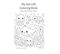 My Sea Life Coloring Book: Meu Livro de Colorir do Mar