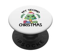 My Second Christmas Christmas Tree Winter Xmas Christmas PopSockets Adhesive PopGrip
