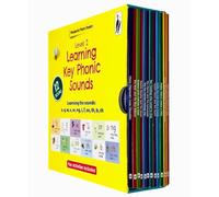 My Second Phonic Sounds 12 Books Collection Box Set with Included Fun Activities(Walter Walrus Makes a Wish, The Ducking Who Loved to Sing, Fox Family's Fishing Trip & More)(Learning Key Level 2)