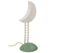 My Secret Place Table Lamp White/ Gold/Green