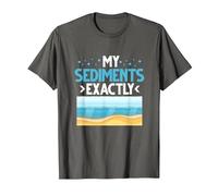 My Sediments Exactly T-Shirt, Men, Asphalt Grey, Medium