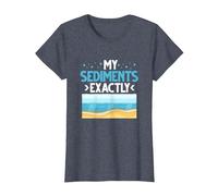 My Sediments Exactly T-Shirt, Women, Heather Blue, XX-Large