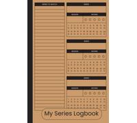 My Series Logbook: A Journal Tracker And Notebook To Record And Review Your Favorites Streaming And Tv Series