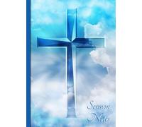 My Sermon Notes Journal: Church Notebook for Worship Meetings. 52 Week, 2 Page Spread. Undated.