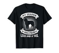 My Shadow Has 4 Legs And A Tail Labradoodle Dog Owner T-Shirt