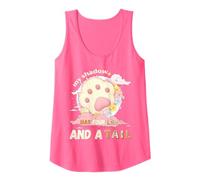 My Shadow Has Four Legs and A Tail Dog Flower Paws Tank Top
